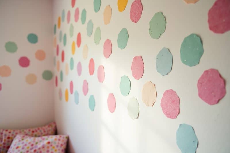 Wand streichen Ideen für Mädchen-Kinderzimmer