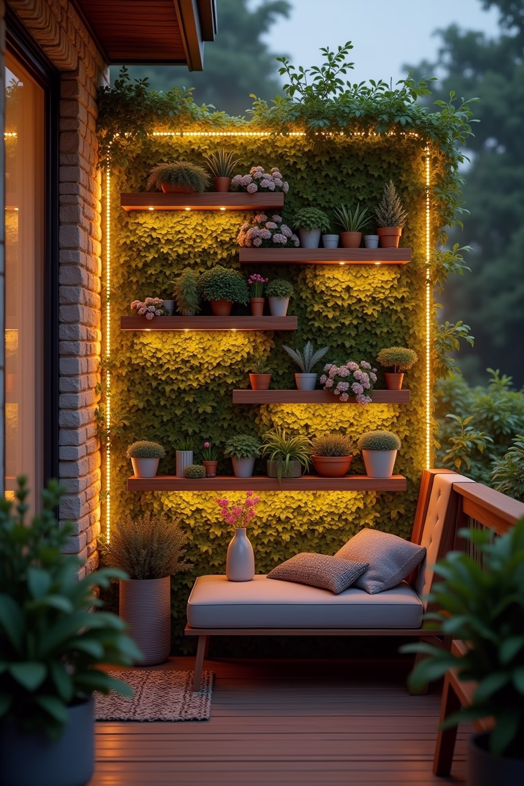 wanddeko terrasse outline 8