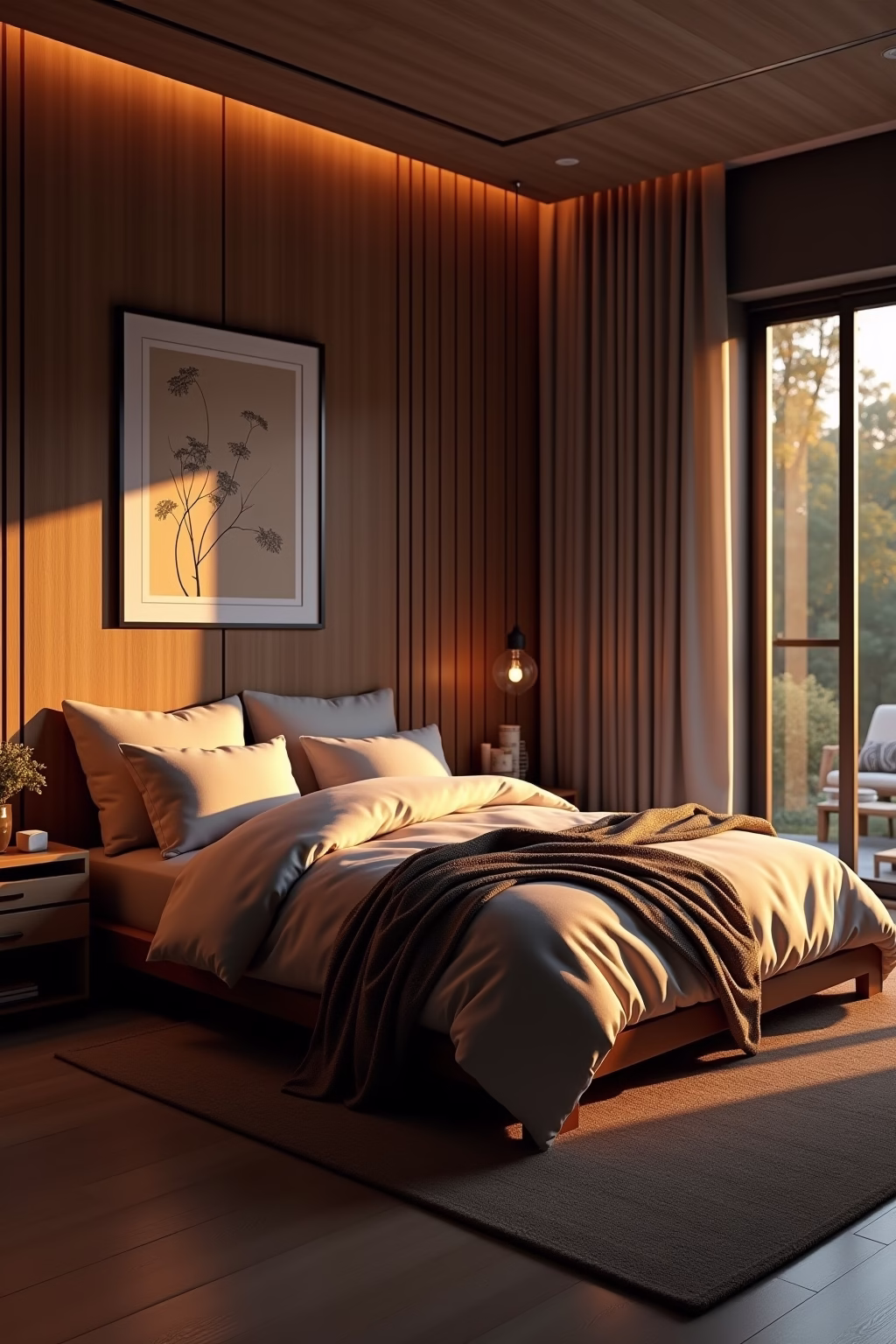 warmes schlafzimmer outline 2