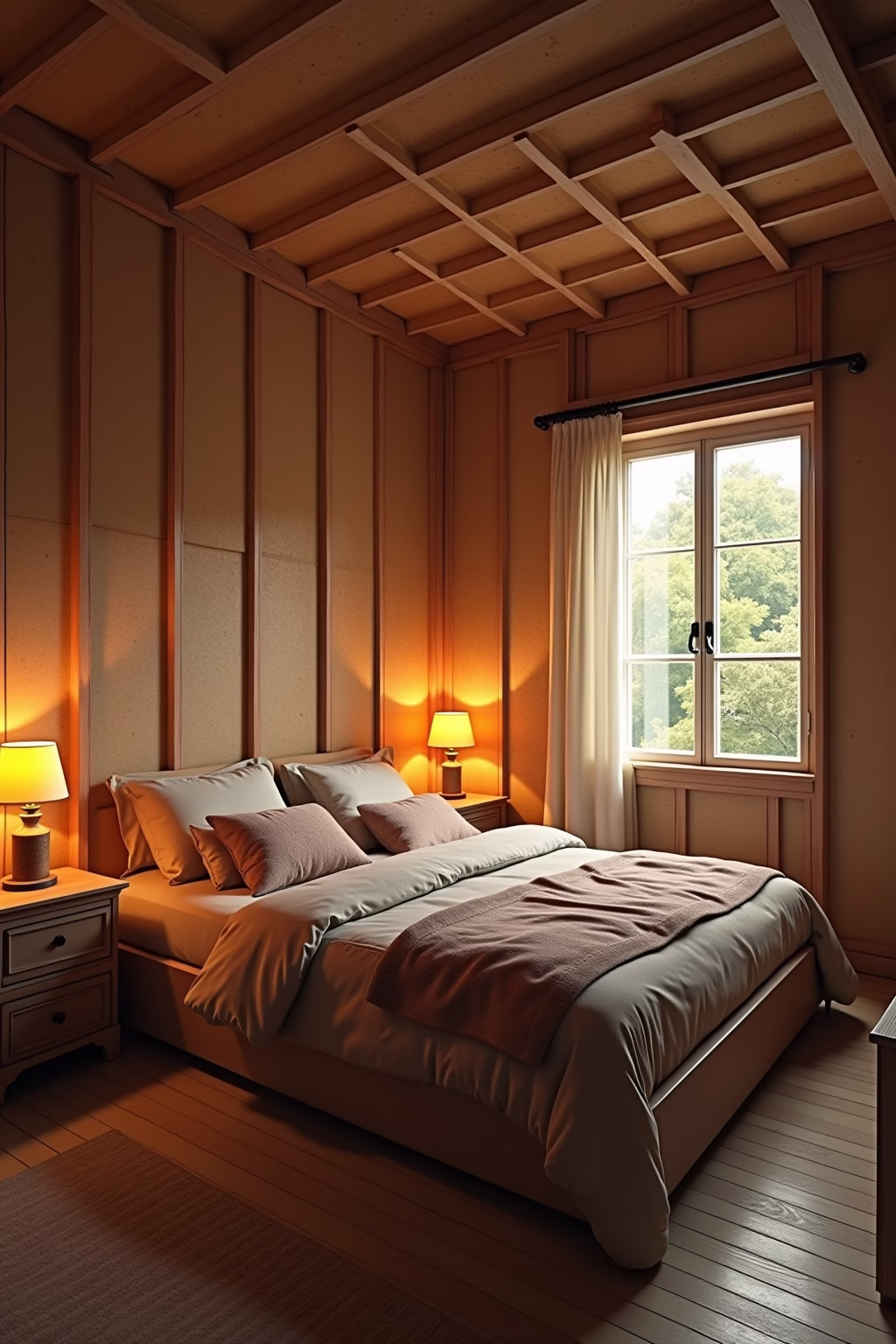 warmes schlafzimmer outline 5