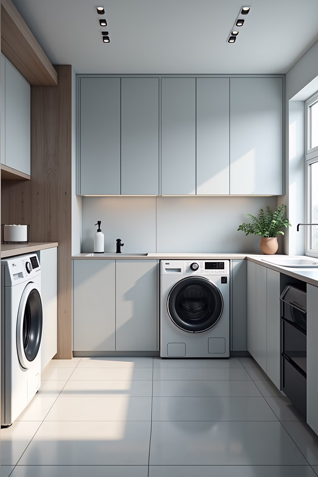 waschkueche einrichten ideen outline 8