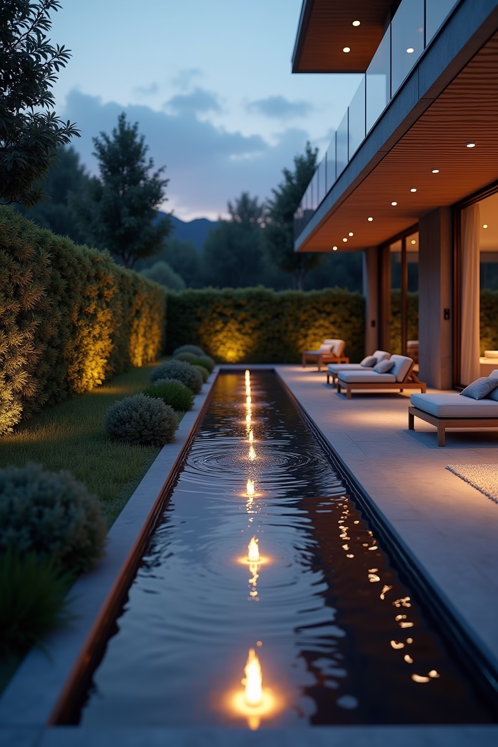 wasserbecken terrasse outline 6