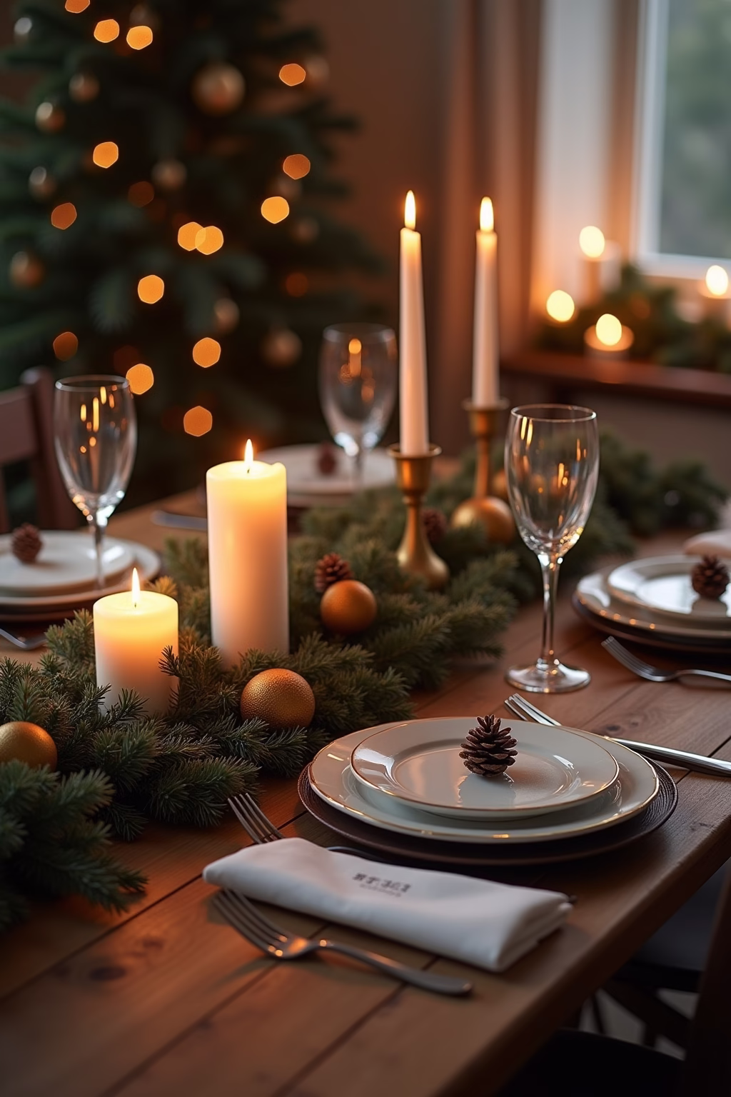 weihnachtliche tischdeko outline 1 1