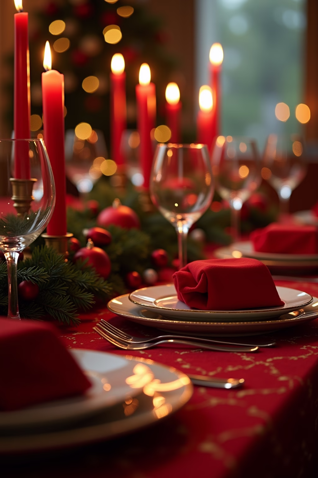 weihnachtliche tischdeko outline 4 1