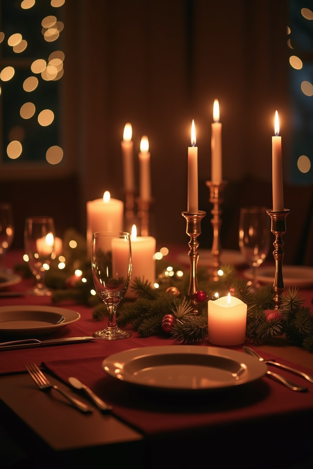 8 Weihnachtliche Tischdeko Ideen für festliche Tafeln 19 weihnachtliche tischdeko outline 7 1