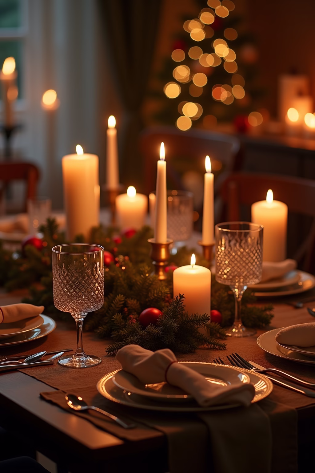 weihnachtliche tischdeko outline 8 1