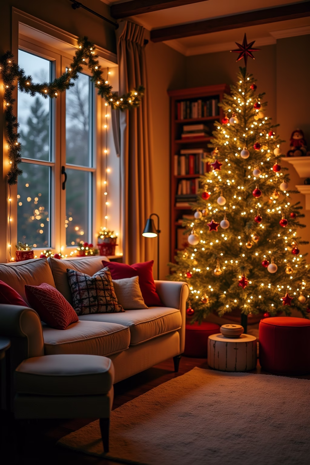 weihnachtliches zuhause outline 4