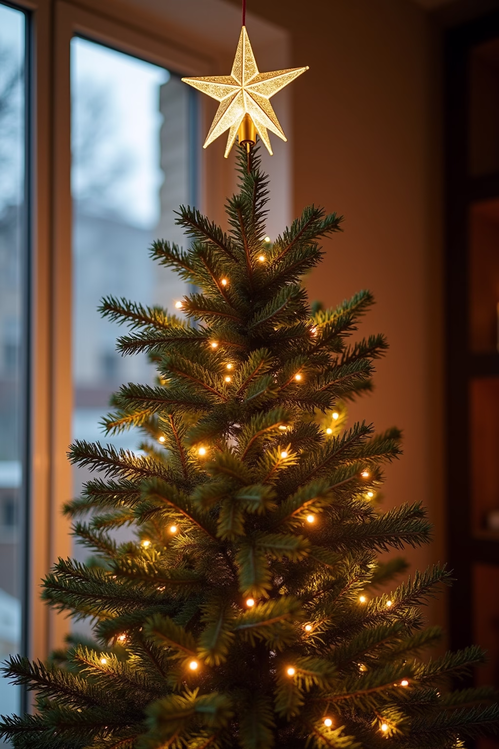 weihnachtsbaum dekoration modern outline 8