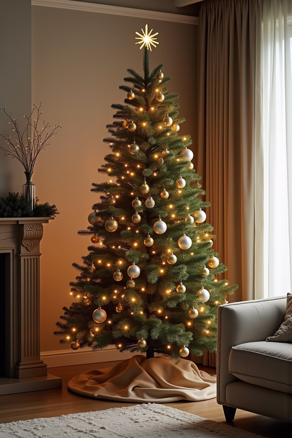 8 Weihnachtsbaum Inspiration Ideen für festliche Tage 29 weihnachtsbaum inspiration outline 7 1