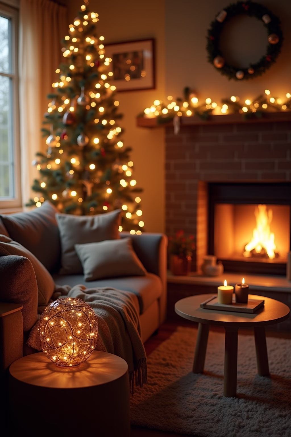 weihnachtsdeko wohnzimmer outline 8 1