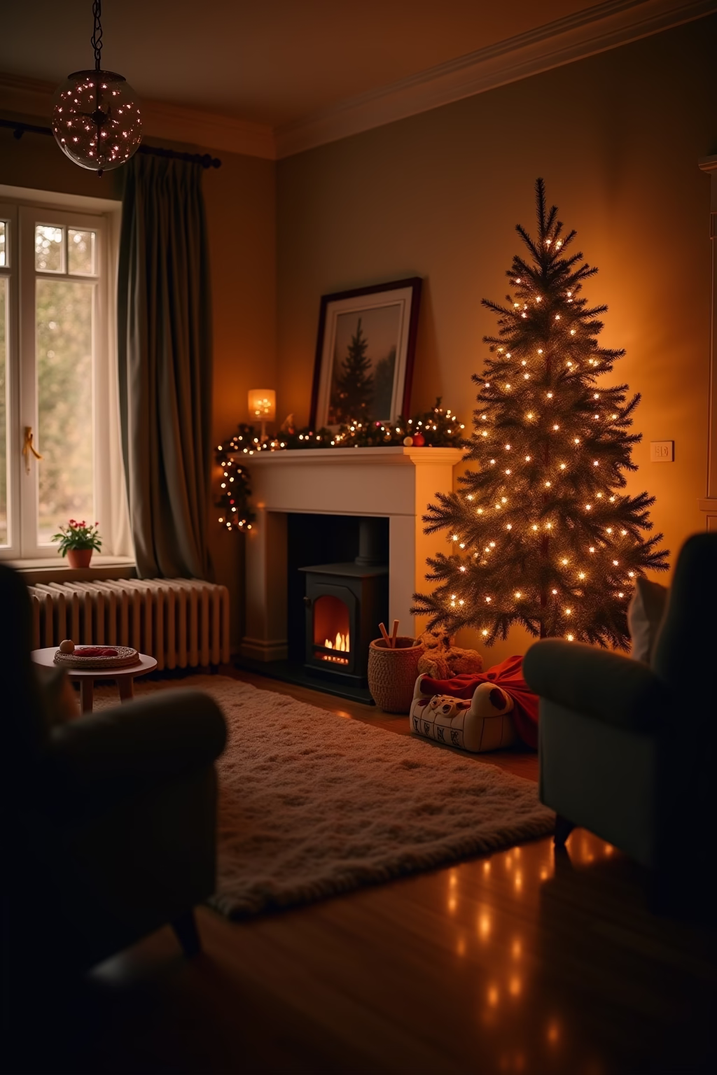 weihnachtsdeko wohnzimmer outline 8