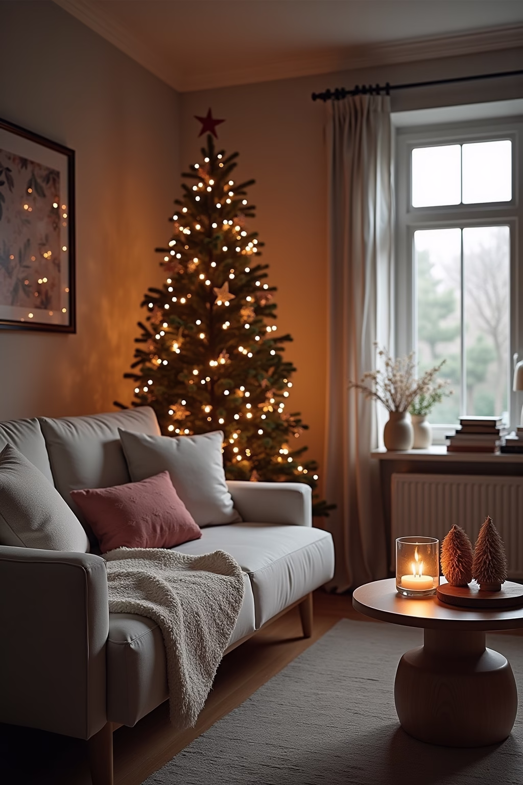 weihnachtsdekoration ideen wohnung outline 8