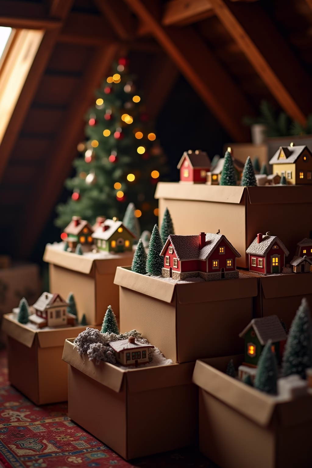 weihnachtsdorf deko ideen outline 8 1