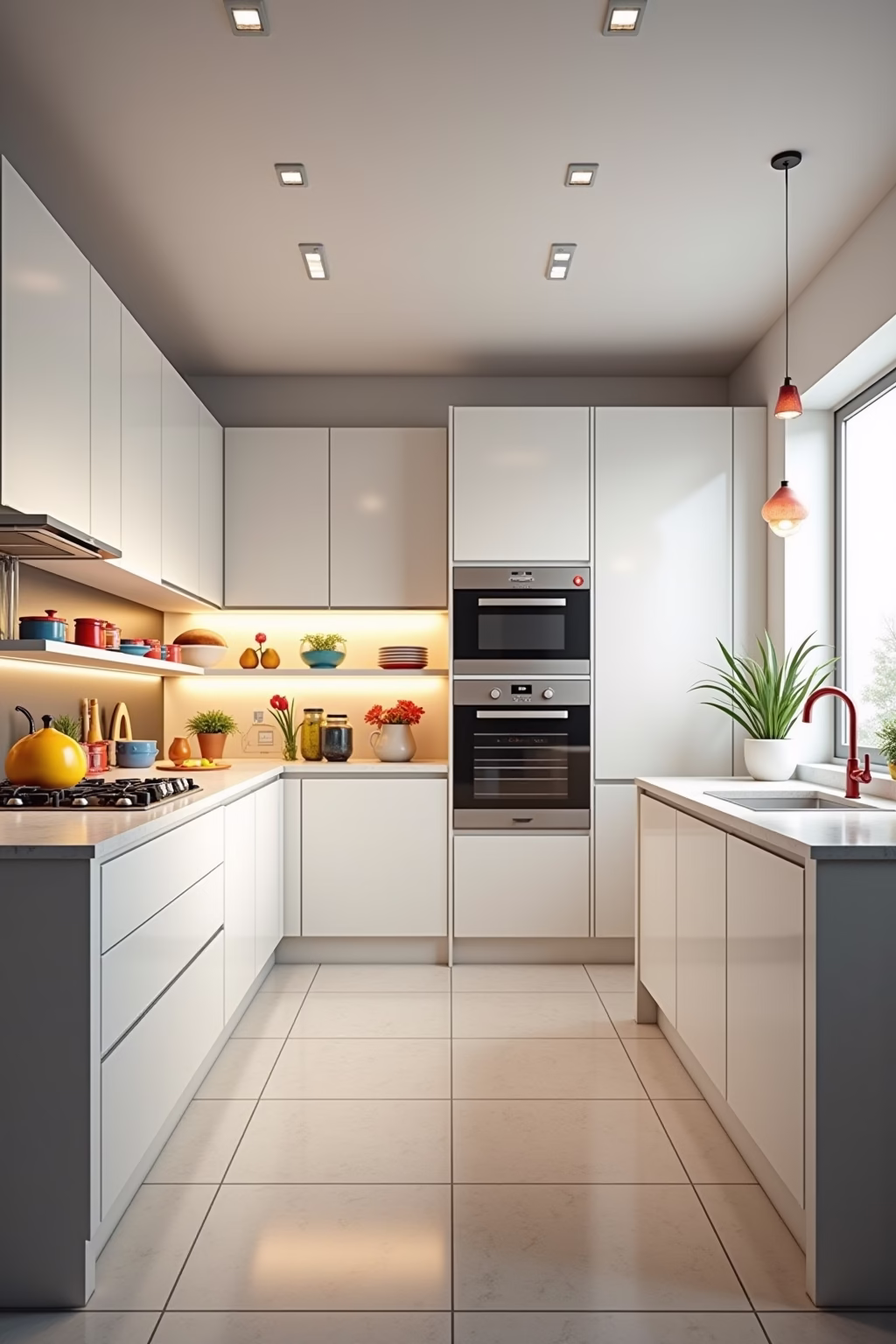 weisse kueche outline 4