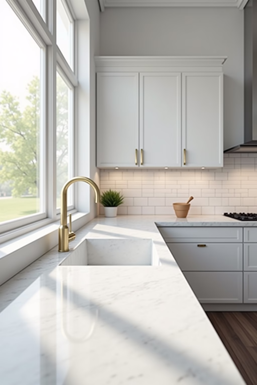 weisse kueche outline 6