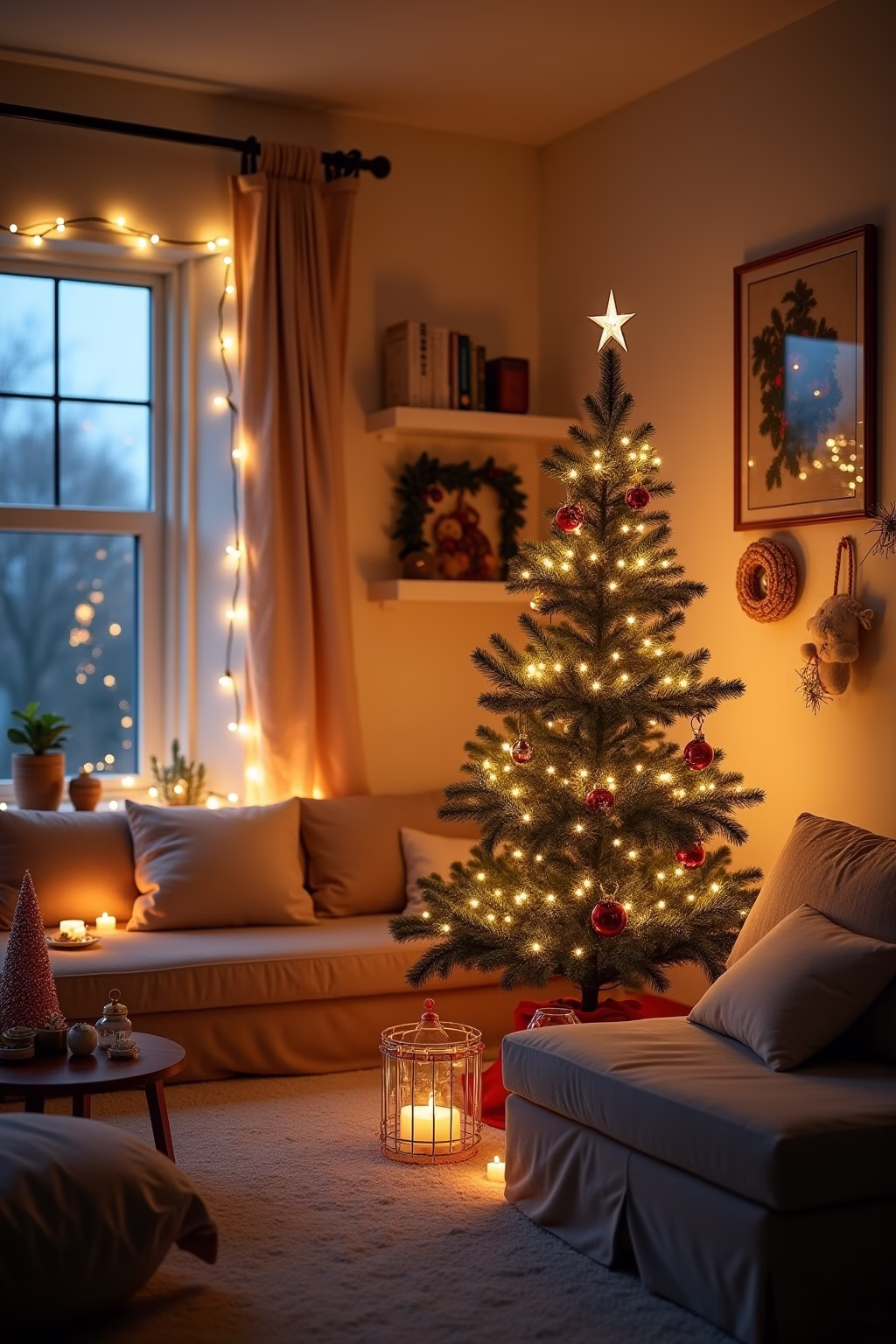 wohnung weihnachtlich dekorieren outline 1