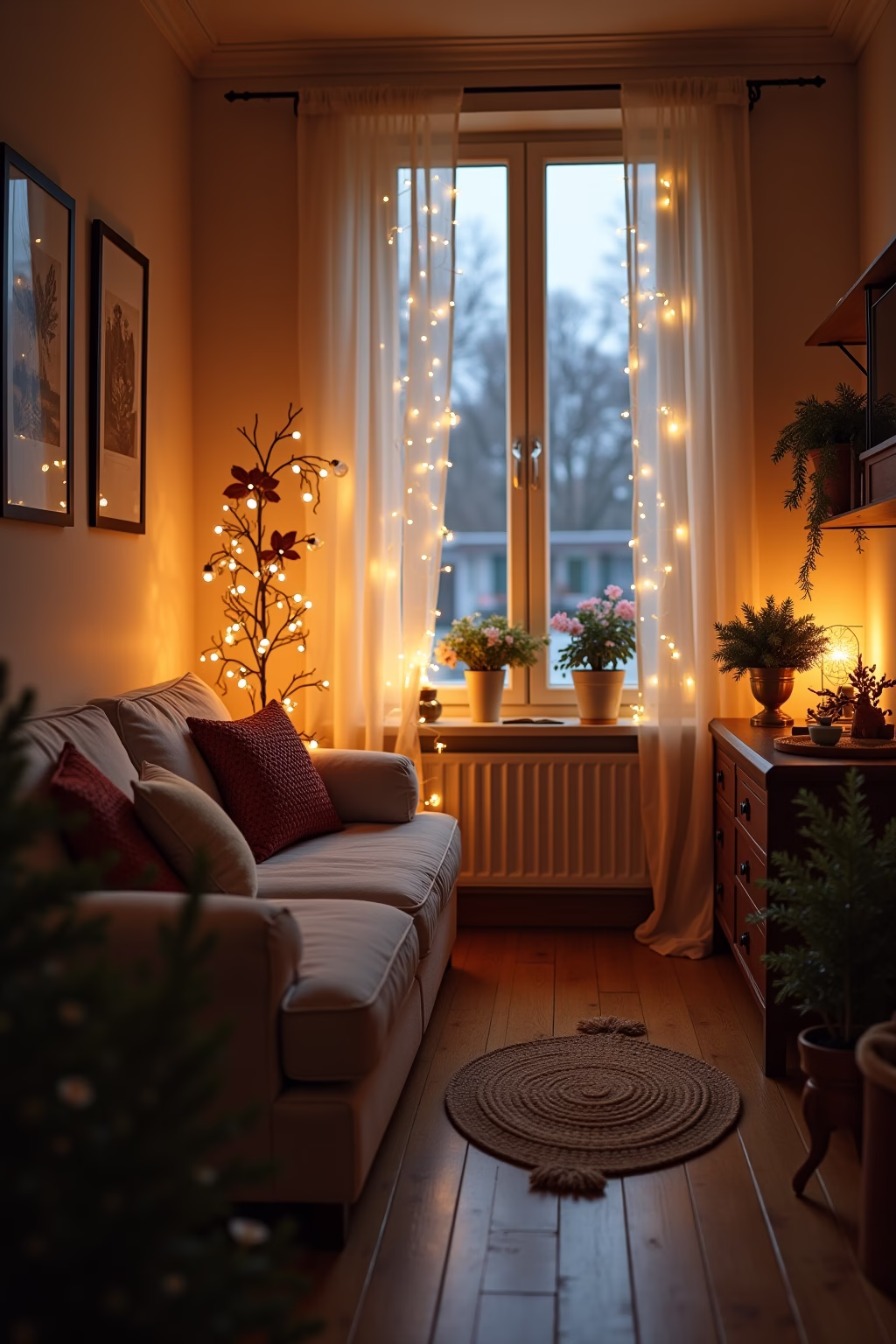 wohnung weihnachtlich dekorieren outline 2