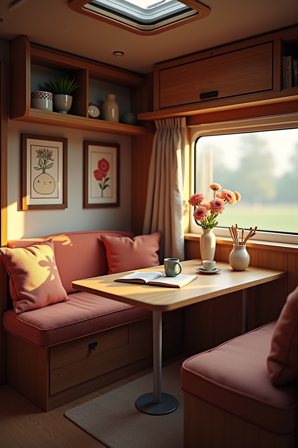 wohnwagen einrichten outline 7